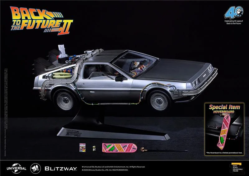 1/6 BTTF PART 2 DELOREAN