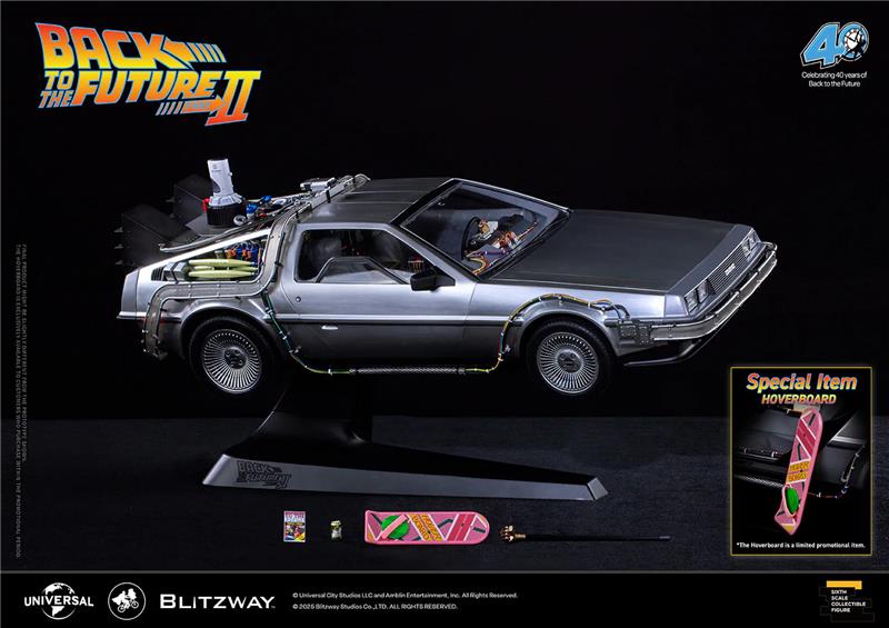 1/6 BTTF PART 2 DELOREAN