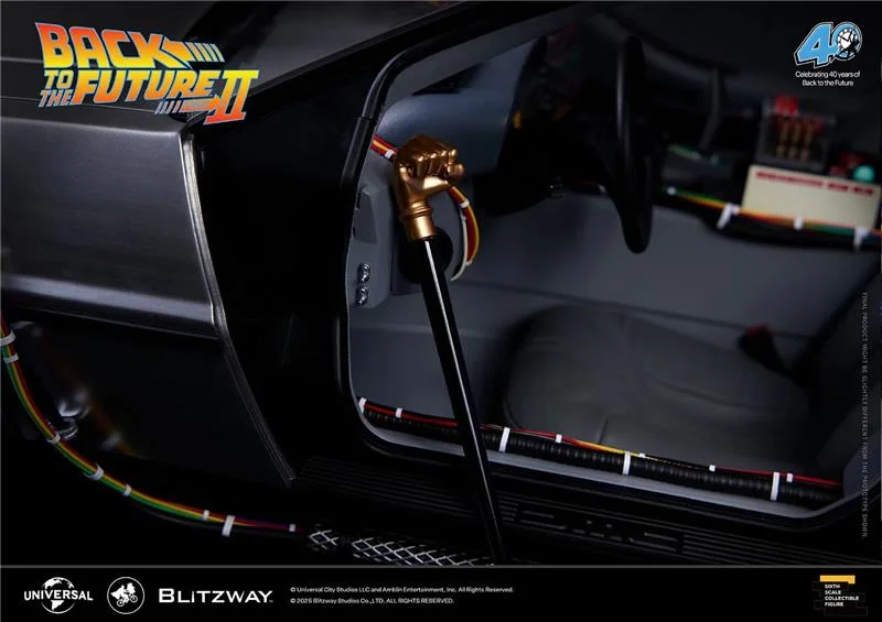1/6 BTTF PART 2 DELOREAN
