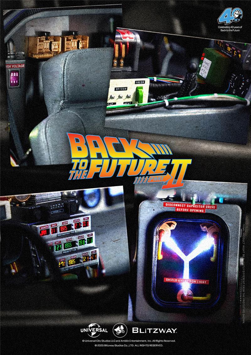 1/6 BTTF PART 2 DELOREAN