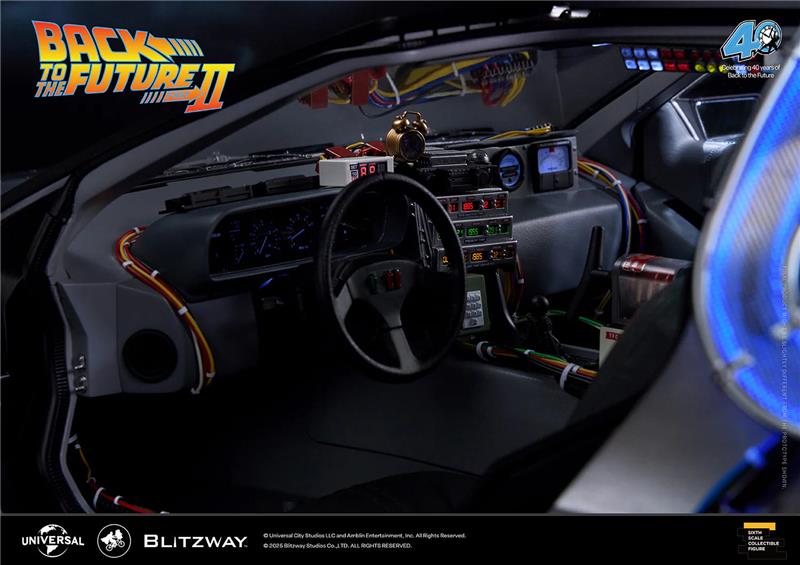 1/6 BTTF PART 2 DELOREAN