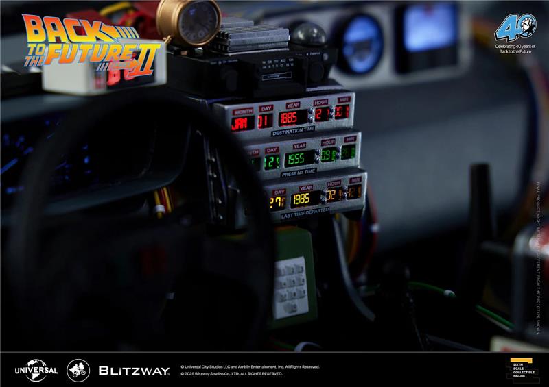 1/6 BTTF PART 2 DELOREAN