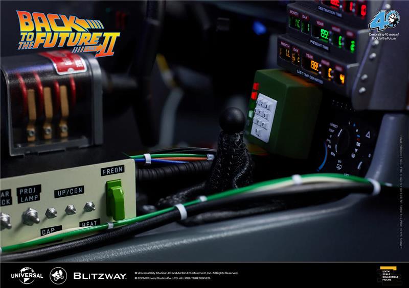 1/6 BTTF PART 2 DELOREAN