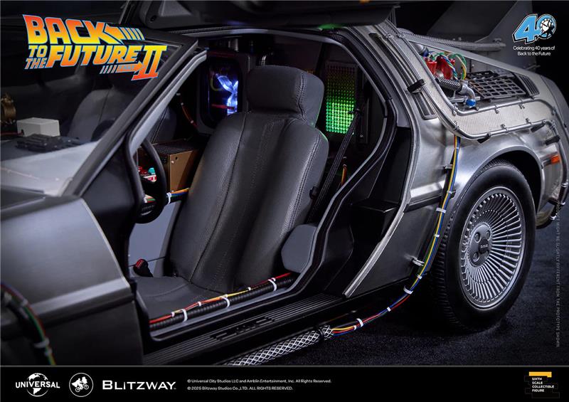 1/6 BTTF PART 2 DELOREAN