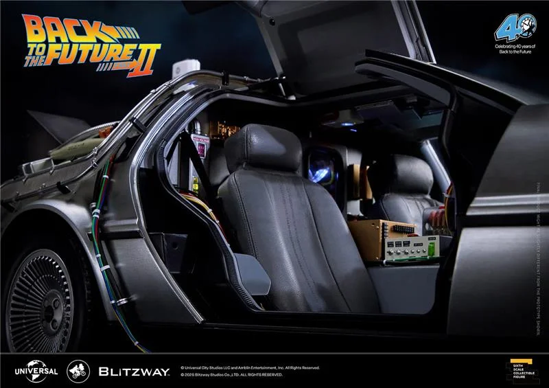 1/6 BTTF PART 2 DELOREAN