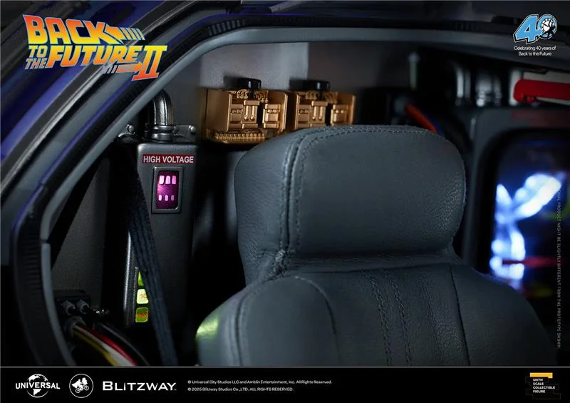 1/6 BTTF PART 2 DELOREAN