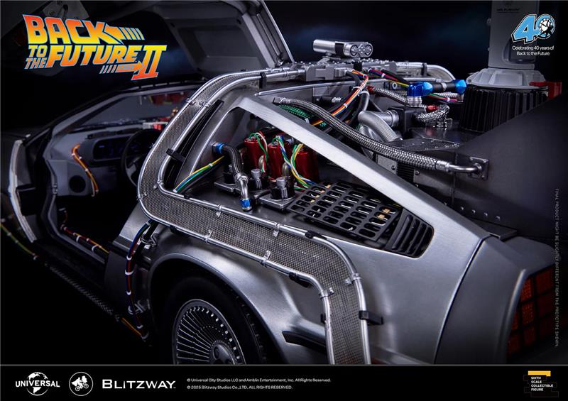1/6 BTTF PART 2 DELOREAN