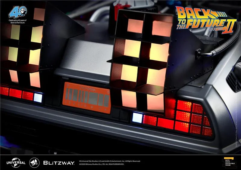 1/6 BTTF PART 2 DELOREAN