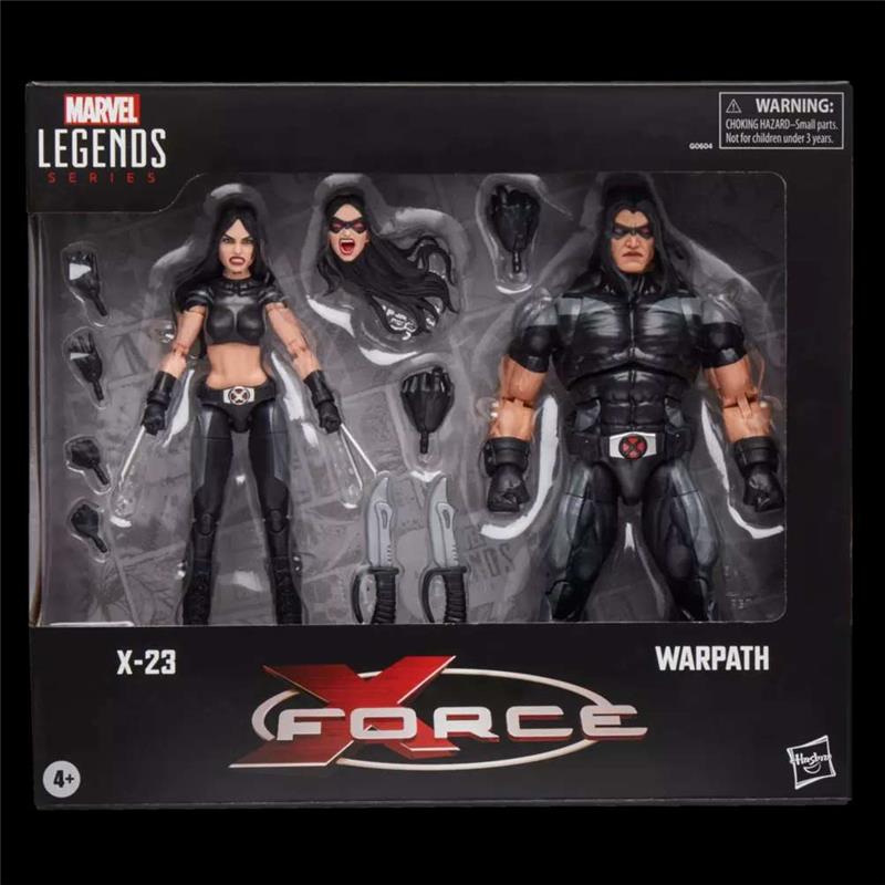 MARVEL LEGENDS X-MEN X-FORCE X-23 AND WARPATH