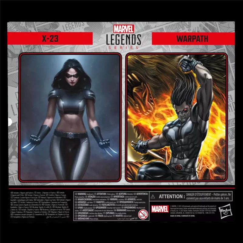 MARVEL LEGENDS X-MEN X-FORCE X-23 AND WARPATH