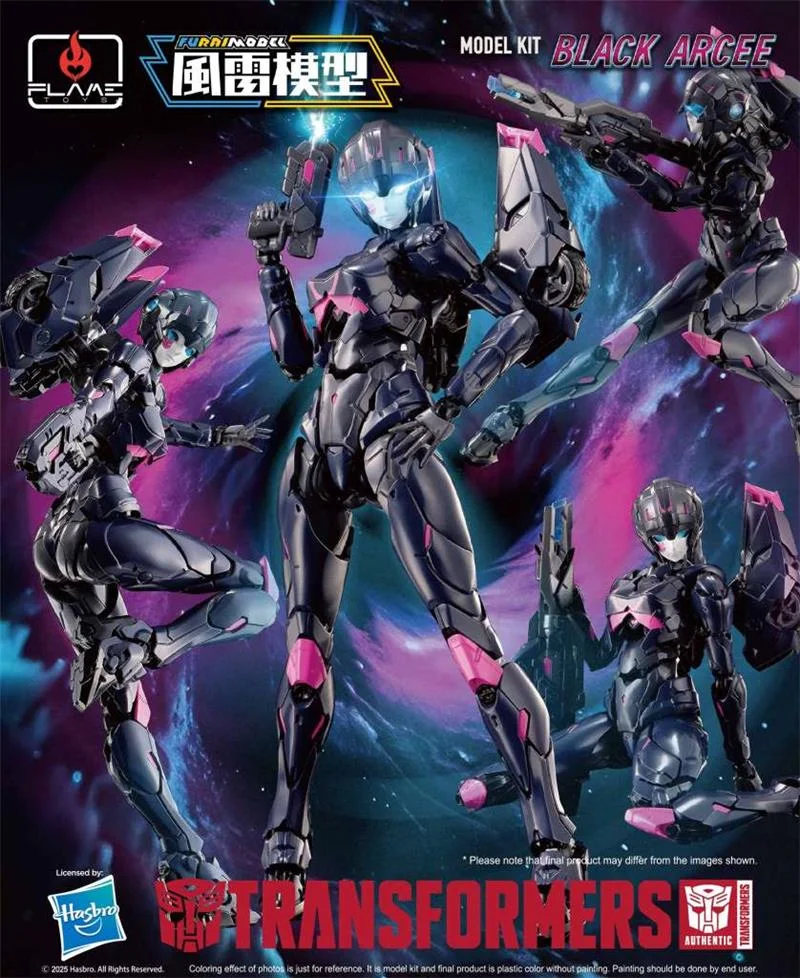 TRANSFORMERS - BLACK ARCEE MODEL KIT