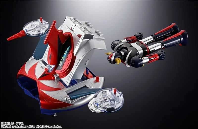 GRENDIZER & UFO SPAZER CHOGOKIN DELUXE SET