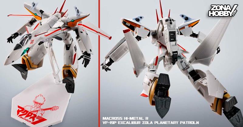 MACROSS HI-METAL R VF-19P EXCALIBUR ZOLA PLANETARY PATROL