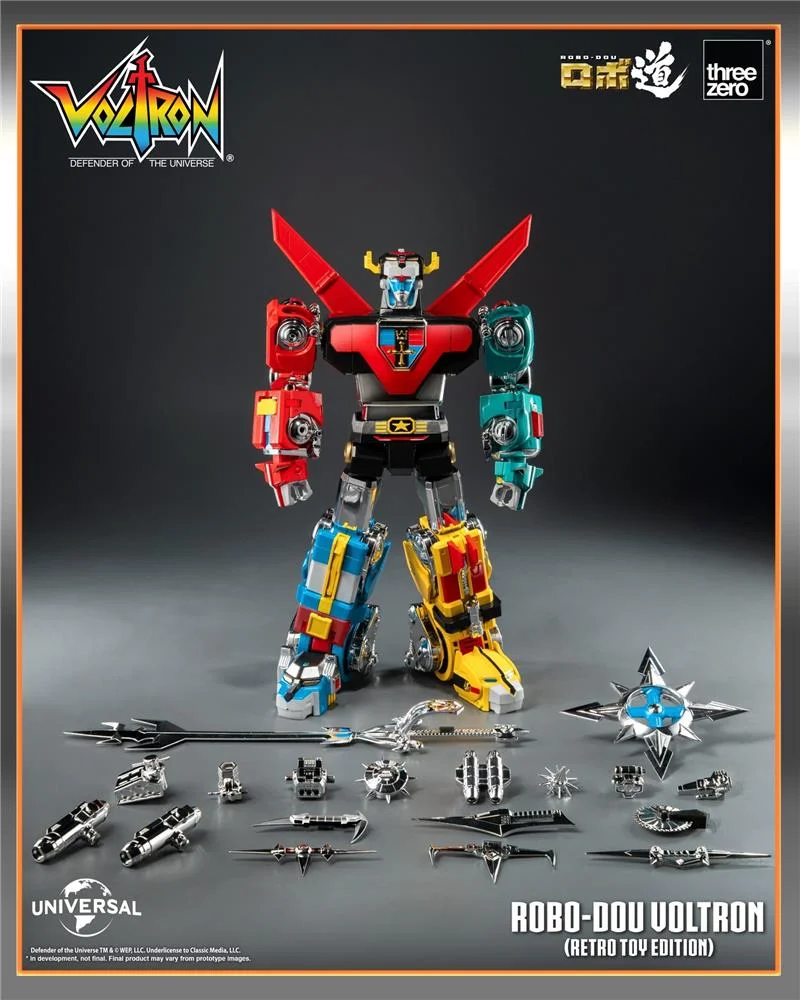 ROBO-DOU VOLTRON (RETRO TOY VERSION)