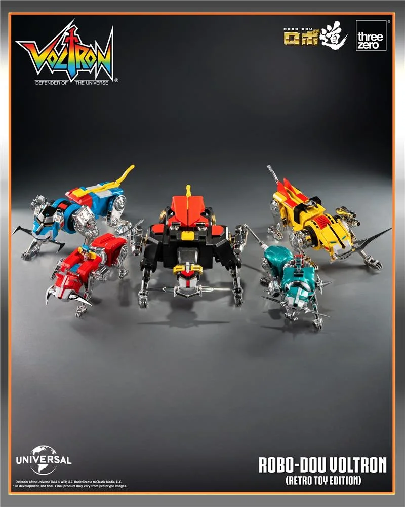 ROBO-DOU VOLTRON (RETRO TOY VERSION)