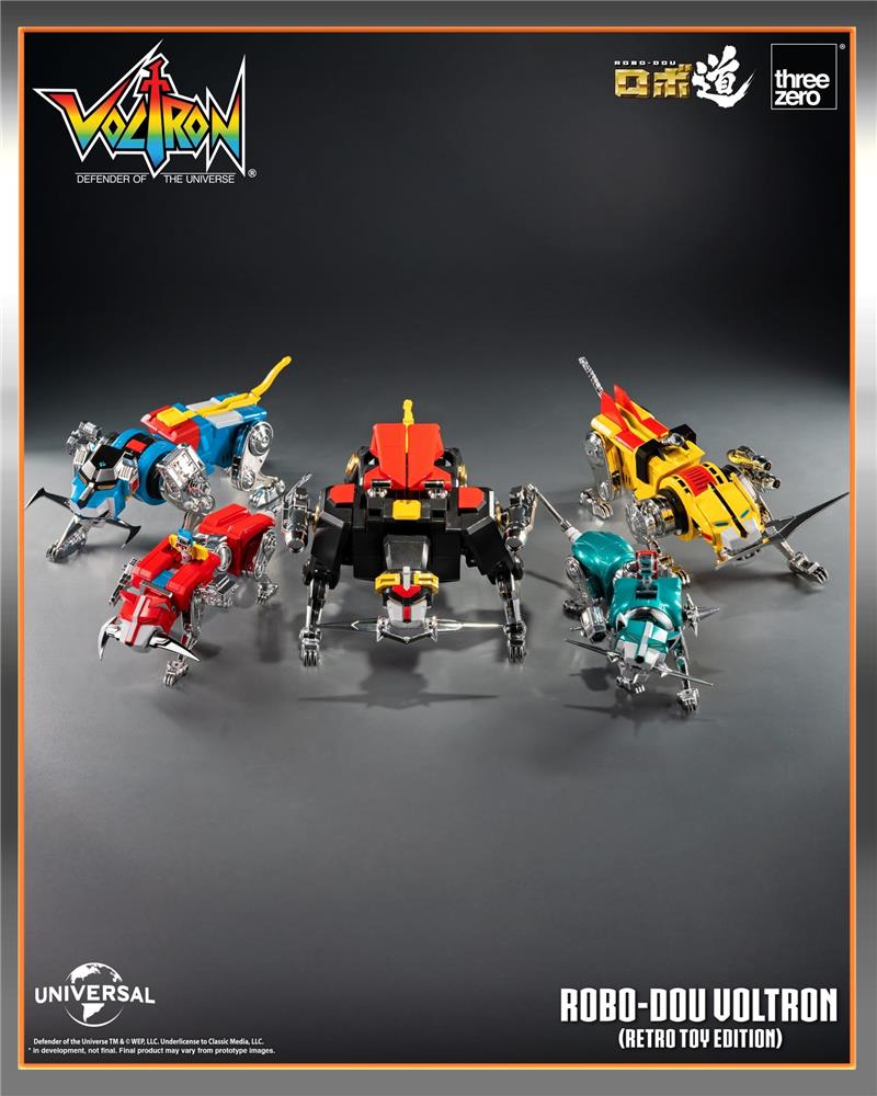 ROBO-DOU VOLTRON (RETRO TOY VERSION)