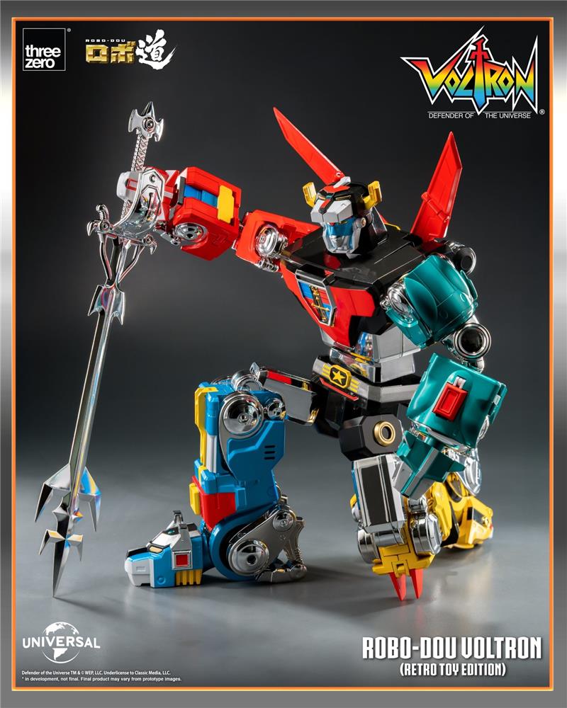 ROBO-DOU VOLTRON (RETRO TOY VERSION)