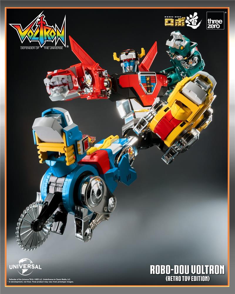 ROBO-DOU VOLTRON (RETRO TOY VERSION)