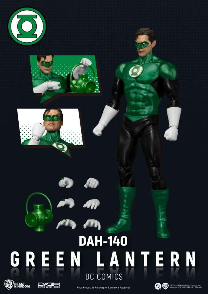DYNAMIC ACTION HEROES - DC COMICS GREEN LANTERN
