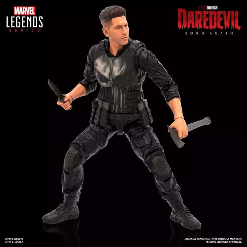 MARVEL LEGENDS DAREDEVIL BORN AGAIN PUNISHER