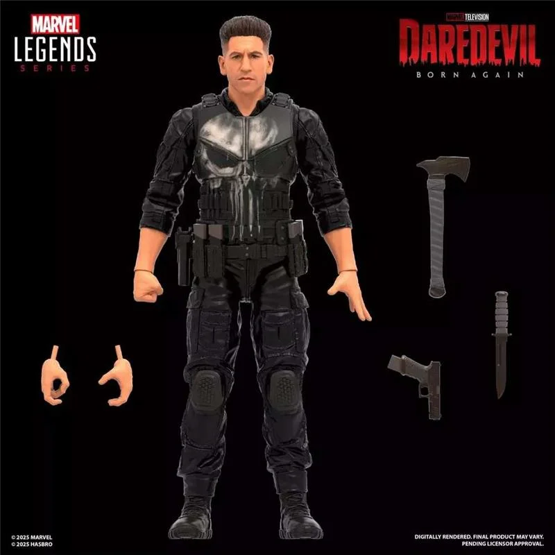 MARVEL LEGENDS DAREDEVIL BORN AGAIN PUNISHER