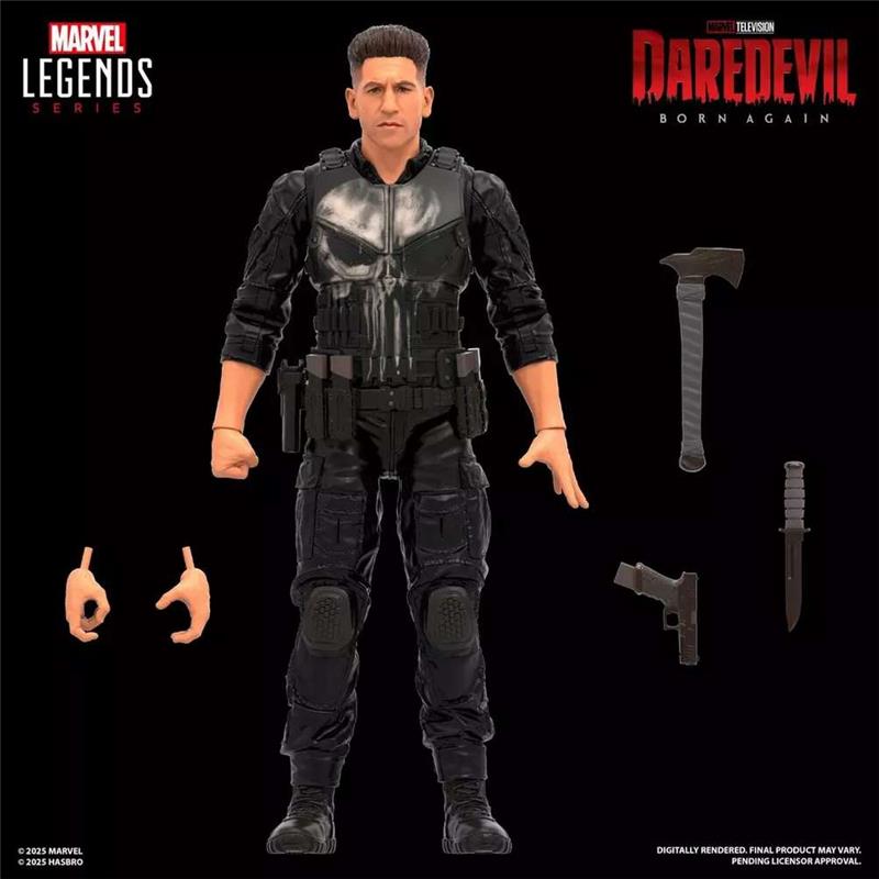MARVEL LEGENDS DAREDEVIL BORN AGAIN PUNISHER
