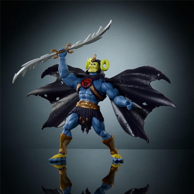 MASTERS OF THE UNIVERSE X THUNDERCATS DELUXE SKELL-RA