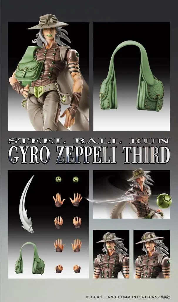 CHOZOKADO - JO JO BIZ ADV 7 STEE LBALL RUN GYRO ZEPPELI 3RD