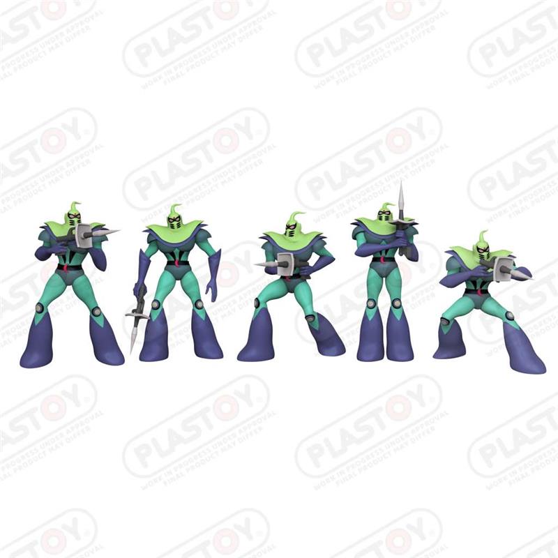 GRENDIZER VEGAN SOLDIERS FIGURE SET (5)