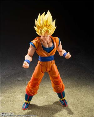 bandai sh figuarts shfiguarts dragonball z super sayan son goku games begin