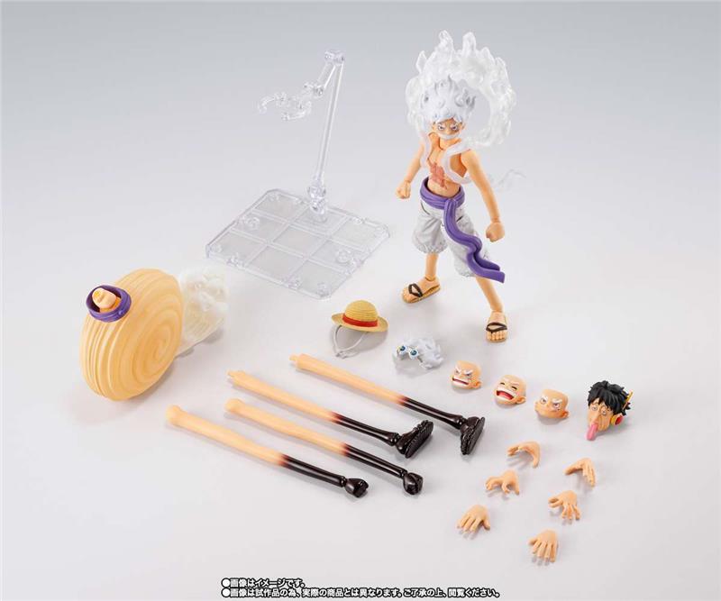 S.H.FIGUARTS - ONE PIECE ONE PIECE MONKEY D.LUFFY GEAR5 FUTURE ISLAND EGGHEAD