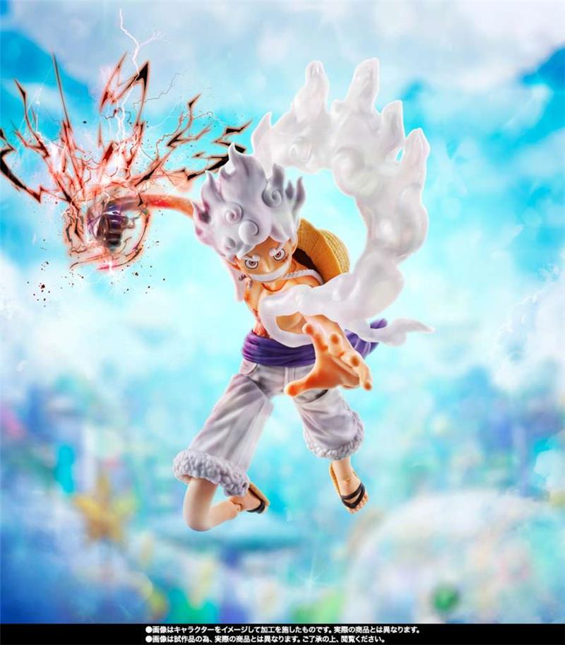 S.H.FIGUARTS - ONE PIECE ONE PIECE MONKEY D.LUFFY GEAR5 FUTURE ISLAND EGGHEAD