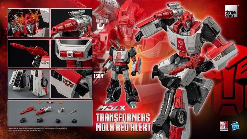 TRANSFORMERS MDLX RED ALERT