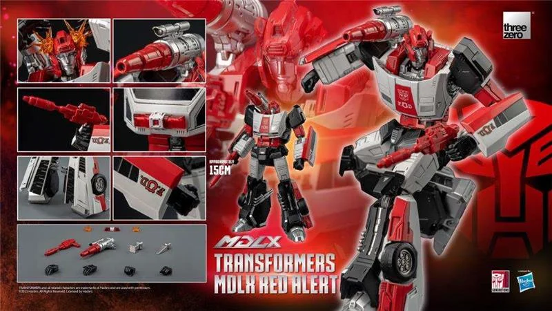 TRANSFORMERS MDLX RED ALERT