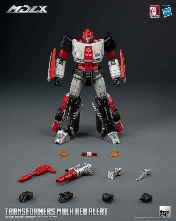 TRANSFORMERS MDLX RED ALERT