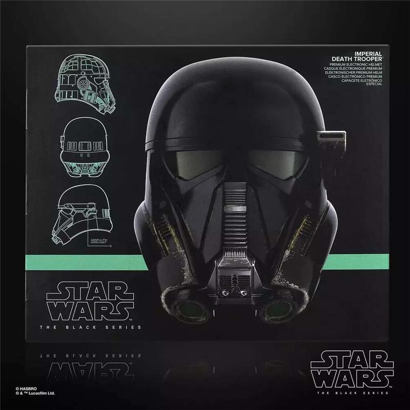 STAR WARS BLACK SERIE ROGUE ONE IMPERIAL DEATH TROOPER ELECTRONIC HELMET