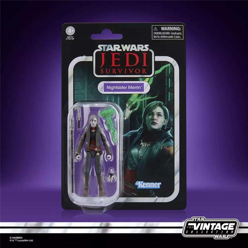 STAR WARS VINTAGE JEDI SURVIVOR NIGHTSISTER MERRIN