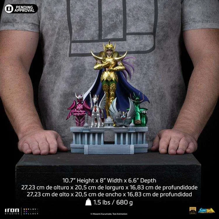 1/10 IRON STUDIOS - SAINT SEIYA ARIES MU DELUXE