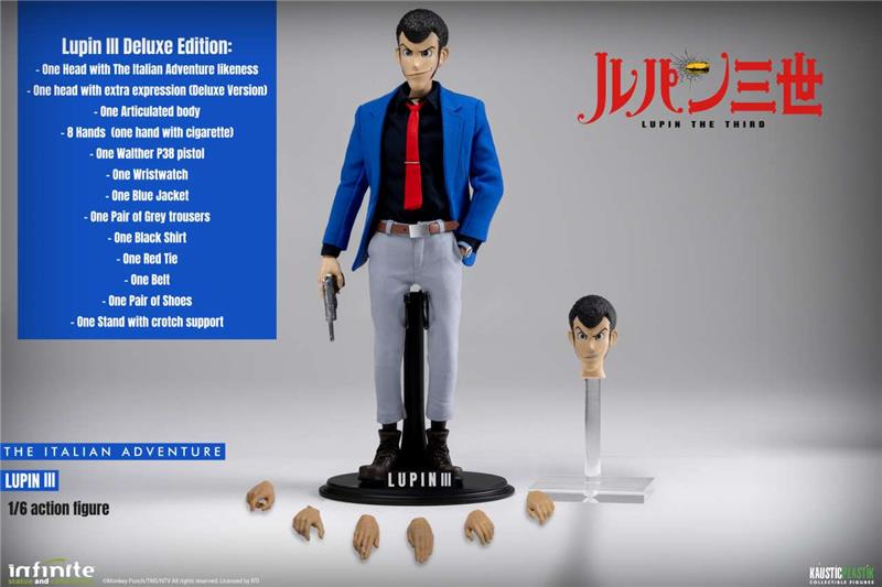 1/6 LUPIN THE 3RD THE ITALIAN ADVENTURE LUPIN DELUXE EDITION