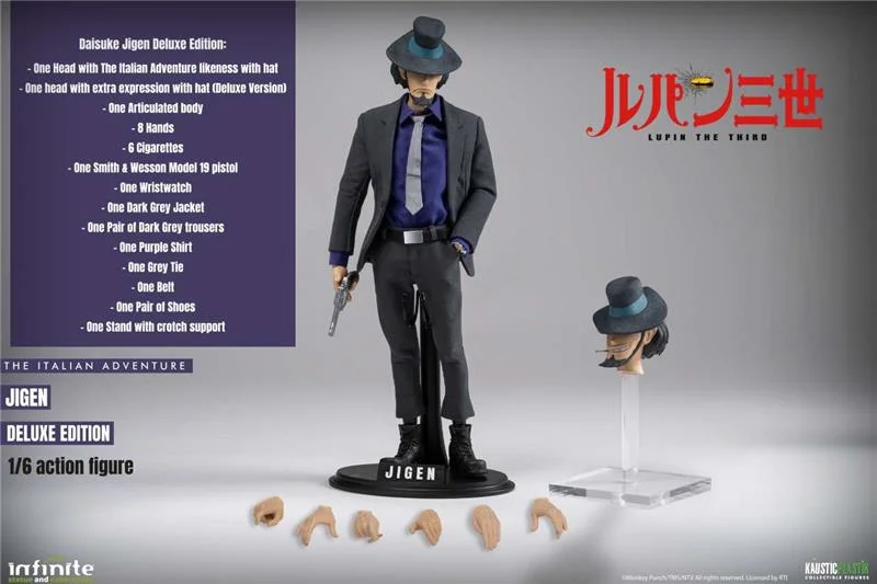 1/6 LUPIN THE 3RD THE ITALIAN ADVENTURE JIGEN DELUXE EDITION