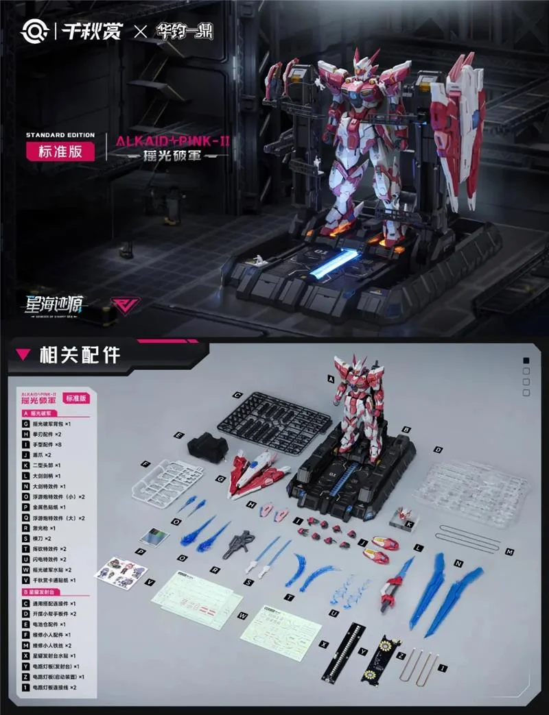 1/100 ALKAID PINK II STANDARD ED. MODEL KIT