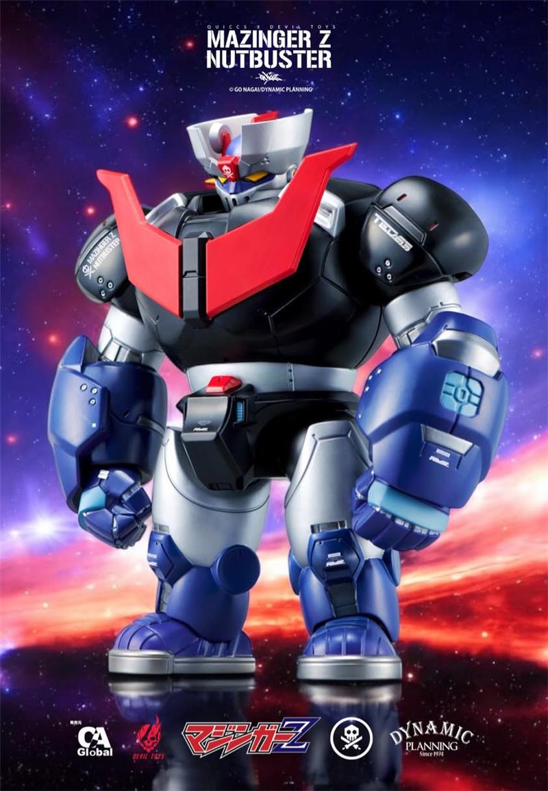 DEVIL TOYS X QUICCS - MAZINGER Z NUTBUSTER (PROBABILE TAGLIO ORDINI)