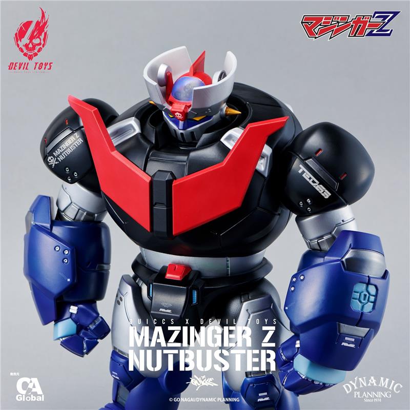 DEVIL TOYS X QUICCS - MAZINGER Z NUTBUSTER (PROBABILE TAGLIO ORDINI)