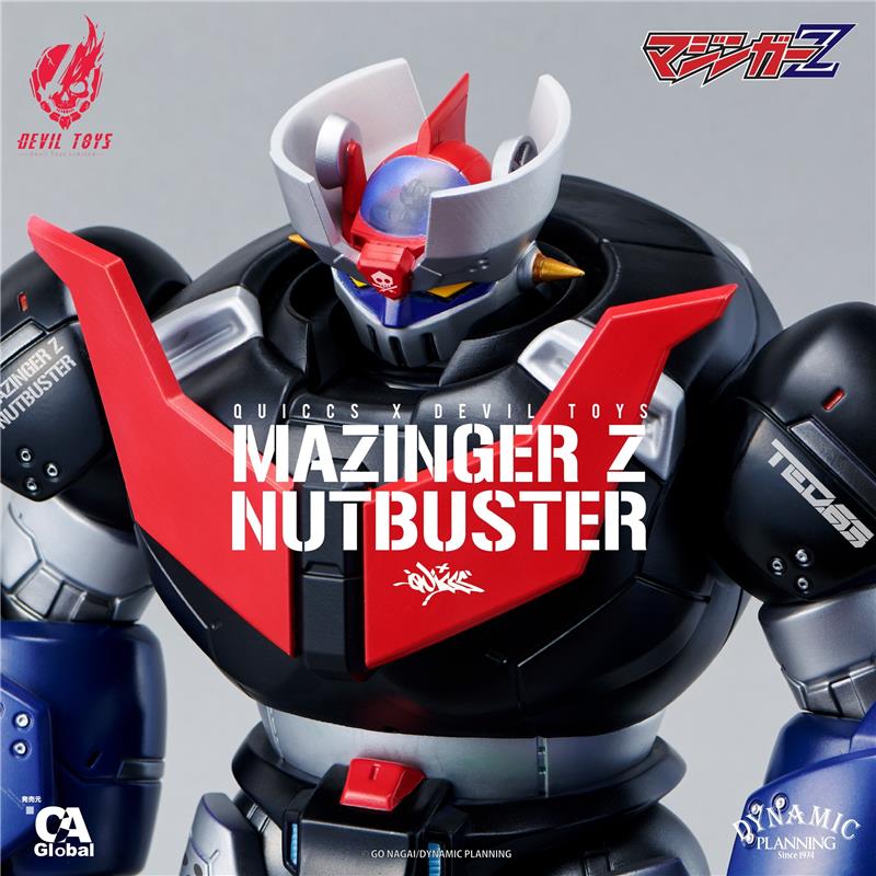 DEVIL TOYS X QUICCS - MAZINGER Z NUTBUSTER (PROBABILE TAGLIO ORDINI)