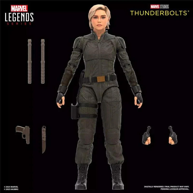 MARVEL LEGENDS THUNDERBOLTS - YELENA BELOVA AND RED GUARDIAN