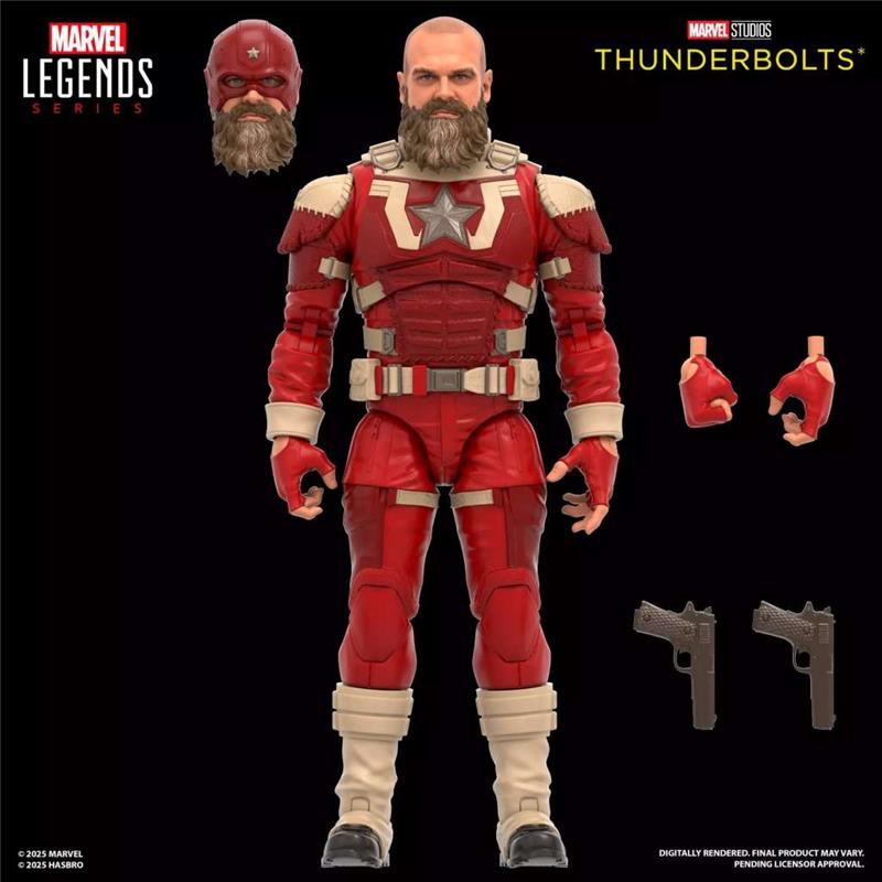 MARVEL LEGENDS THUNDERBOLTS - YELENA BELOVA AND RED GUARDIAN
