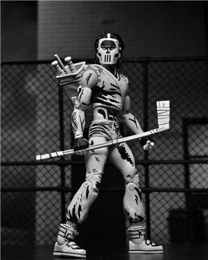 neca tmnt mirage comics casey jones bandw