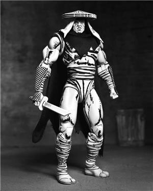 neca tmnt mirage comics foot assassin bandw