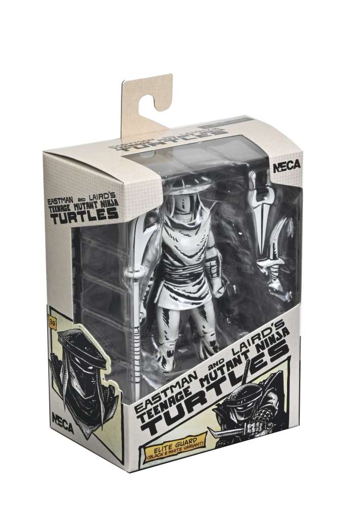 TNMT MIRAGE ELITE FOOT NINJA GUARD BW