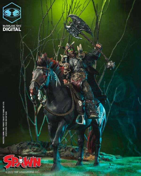 SPAWN: THE DARK AGES SPAWN THE BLOODAXE WITH HORSE